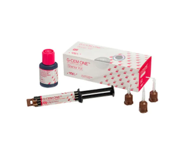 G-CEM ONE Starter Kit A2 (1 шприц, 4.6 г + праймер (AEP), 2 мл).GC Gc (Японія)